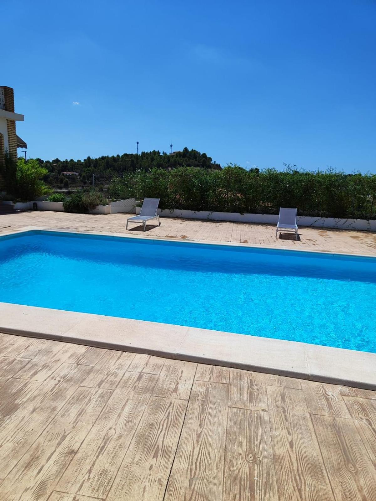 El Recreo, Private Pool & Bbq Villa Godelleta Exterior foto